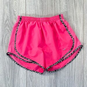 Nike Hot Pink Leopard Print Running Shorts
